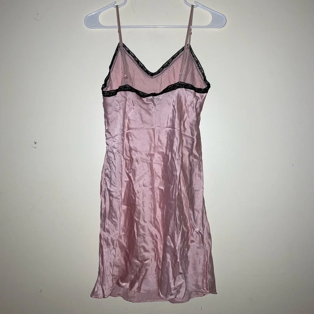 Pink Silk Slip - Picture 3 of 5